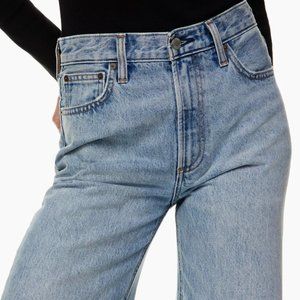 Denim Forum | The Farrah Hi-Rise Wide Jean | Size 27
